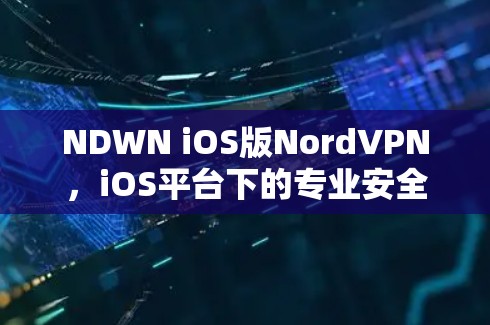NDWN iOS版NordVPN,iOS平台下的专业安全 VPN 体验