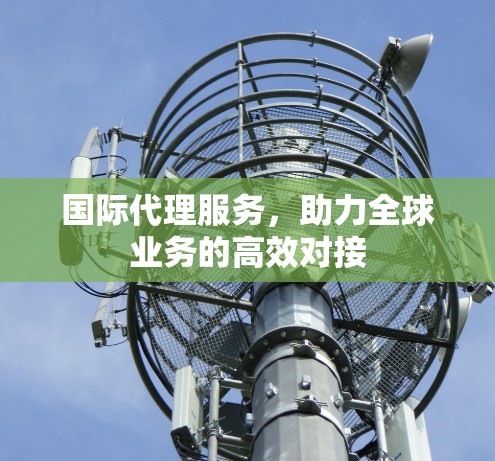 国际代理服务，助力全球业务的高效对接