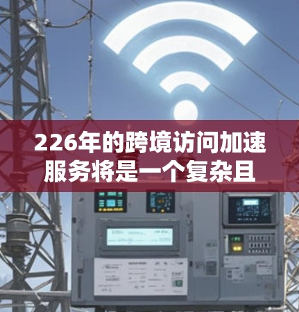 226年的跨境访问加速服务将是一个复杂且快速发展的领域,涉及多个方面和技术领域。以下是对这一趋势的详细分析