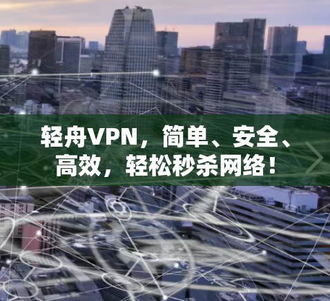 轻舟VPN,简单、安全、高效,轻松秒杀网络!