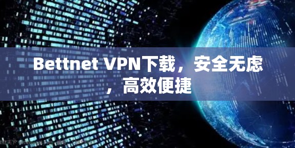 Bettnet VPN下载,安全无虑,高效便捷