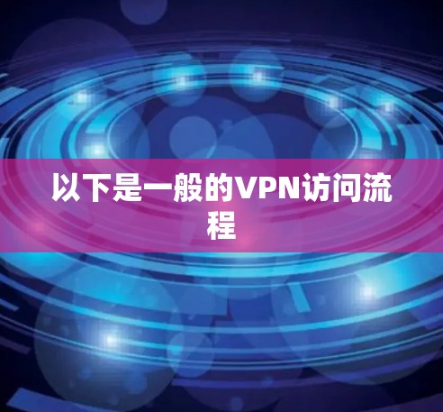 以下是一般的VPN访问流程