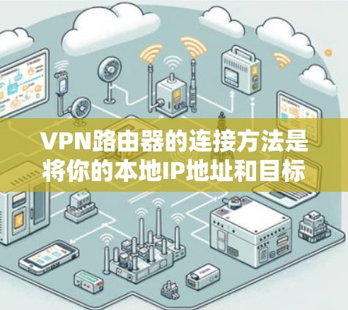 VPN路由器的连接方法是将你的本地IP地址和目标IP地址分开,通过VPN服务器进行连接。以下是详细的步骤指南