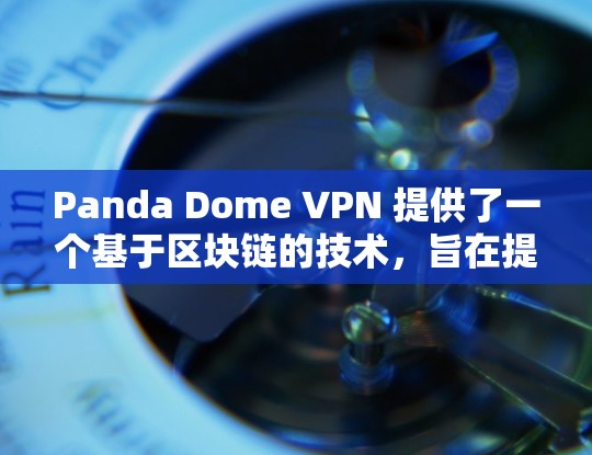 Panda Dome VPN 提供了一个基于区块链的技术,旨在提供安全、可靠和高效的网络连接。如果你正在测试VPN的性能,以下是关于如何测试Panda Dome VPN 的一些步骤和建议