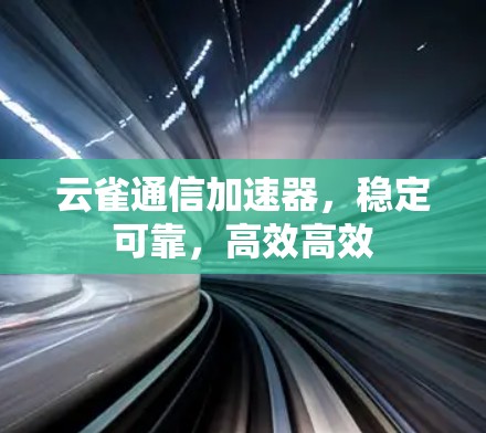 云雀通信加速器，稳定可靠，高效高效