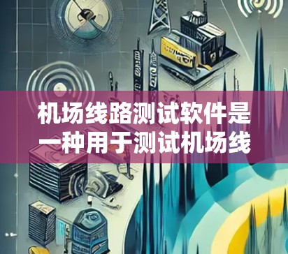 机场线路测试软件是一种用于测试机场线路、优化运行、验证设计和提升运营效率的工具。以下是一些常见的机场测试软件及其特点,供您参考