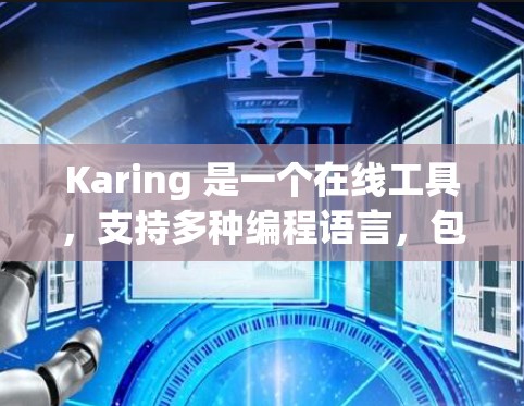Karing 是一个在线工具,支持多种编程语言,包括Python、Java、C+等等。它旨在帮助开发者快速开发和测试代码,通过自定义代码实现特定功能。以下是一些基本的使用步骤和方法