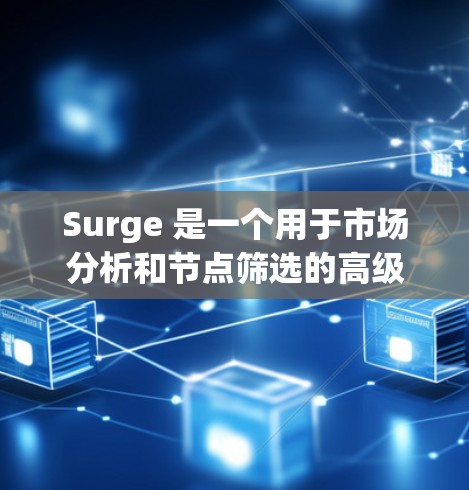 Surge 是一个用于市场分析和节点筛选的高级工具,旨在帮助投资者发现潜在的投资机会或预测市场趋势。以下是对其核心功能的详细解释