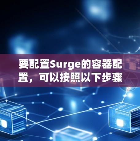 要配置Surge的容器配置,可以按照以下步骤进行